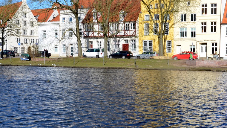 Die Obertrave in Lübeck. © NDR Foto: Katrin Bohlmann