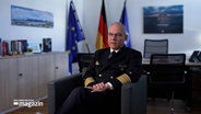 Jan Christian Kaack, Inspekteur der Marine. © NDR 