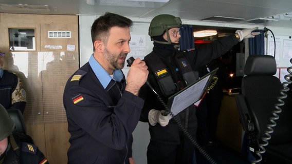 Eine Marineübung. © NDR 