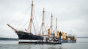 Die Peking auf dem Weg ins Dockschiff © Stiftung Maritim Hamburg Fotograf: Jan Sieg