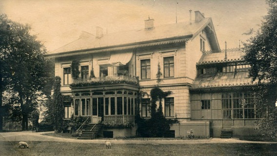 Die Villa Wupperman in Pinneberg Anfang des 20. Jahrhunderts. © Stadtarchiv Pinneberg 