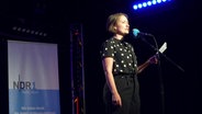 Carina Dawert bei ihrem Auftritt © NDR 