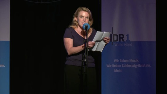 Johanna Wack bei ihrem Auftritt © NDR 