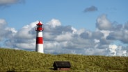 Ein Leuchtturm auf Sylt. © NDR Foto: Jörn Zahlmann