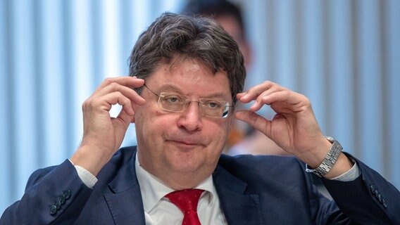 SPD Wirtschaftsminister Reinhard Meyer © dpa Foto: Jens Büttner