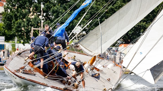 Rotspon-Regatta auf der Travemünder Woche. © www.segel-bilder.de 