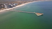 Die neue Seebrücke in Scharbeutz. © Tourismus-Agentur Lübecker Bucht 