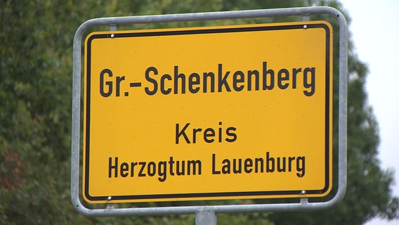 Ortsschild Groß Schenkenberg © NDR 