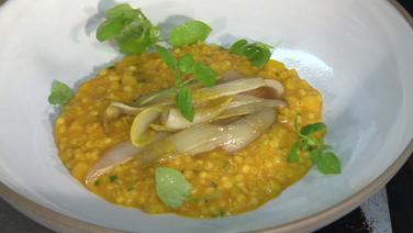 Plate with pumpkin barley chicory © NDR 