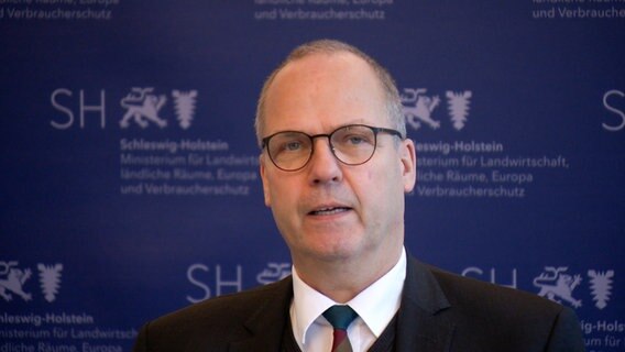 Landwirtschaftsminister Werner Schwarz. © NDR 