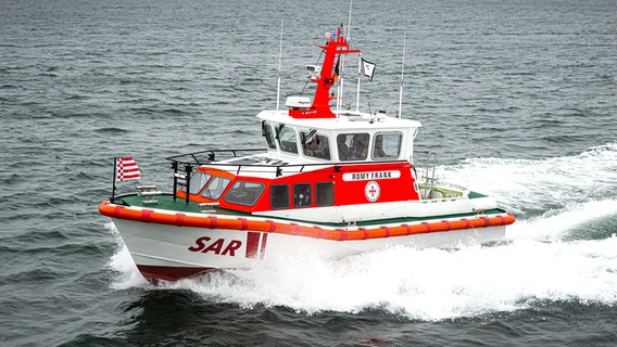 Ein Seenotrettungsboot auf der Ostsee. © DGzRS Foto: DGzRS
