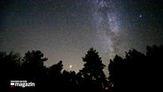 Ein Sternenhimmel mit der Milchstraße © NDR 