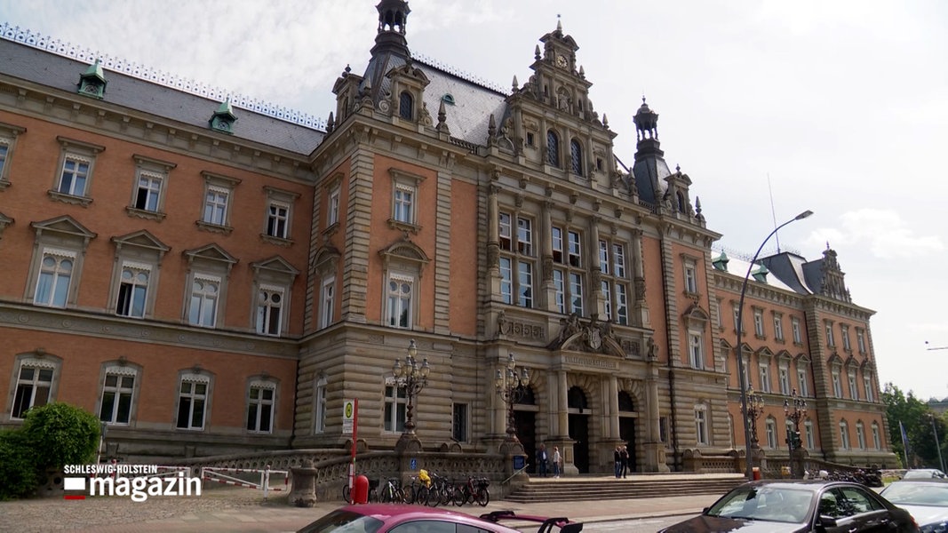 Eine Aufnahme des Oberlandesgerichtes in Hamburg