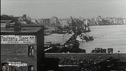 Eine Aufnahme der Kieler Förde um das Kriegsende 1945 herum © NDR Foto: NDR Screenshot