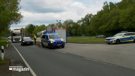 Grenzkontrollen an einer Grenze © NDR Foto: NDR Screenshot