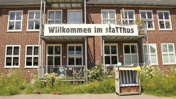 Das Haus des staTThus Wohnprojekts in Husum. ©  Stefanie Vogel/staTThus Wohnprojek Foto: Stefanie Vogel