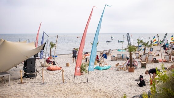 Ein Strand an der Ostsee © Tourismusagentur Lübecker Bucht Foto: Tourismusagentur Lübecker Bucht