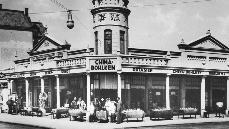 Eine historische Aufnahme des "China Bohlken"-Hauses auf Sylt zwischen 1952 und 1955. © Jochen Pförtner Foto: Jochen Pförtner