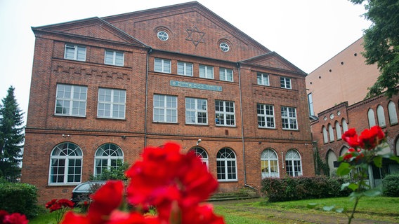 Das Gebäude der Lübecker Synagoge im Jahr 2014. © Picture-Alliance/dpa Foto: Jens Büttner