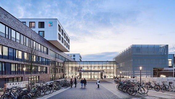 Neubau Zentralklinikum Universitätsklinikum Schleswig-Holstein (UKSH) Campus Lübeck. © Jörg Schwarze Foto: Jörg Schwarze