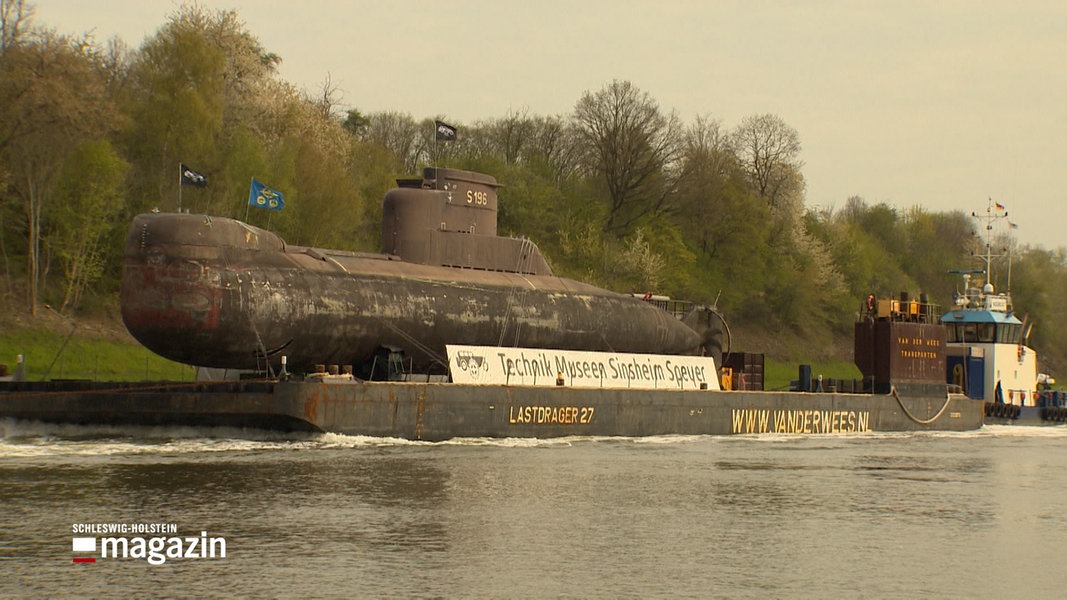 Von Kiel nach Sinsheim: U-Boot unternimmt letzte Reise