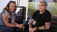 Henry Rollins im Interview mit Kathrin Otto von NDR.de auf dem Wacken Open Air 2013 © NDR 