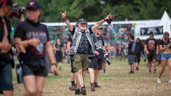 Der Holy Ground während der Eröffnung auf dem Wacken Festival. © NDR Foto: Janis Röhlig