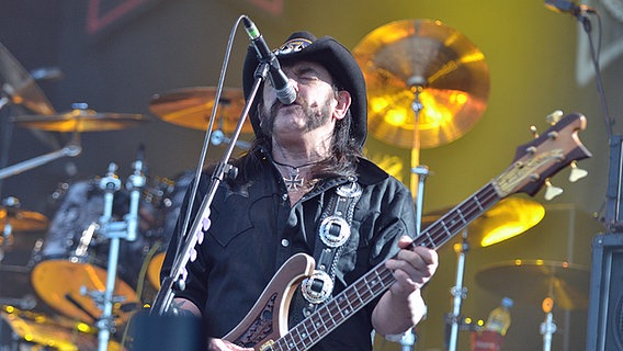 Lemmy von Motörhead live beim W:O:A 2013. © NDR/marco maas 