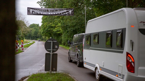 Abreise nach dem Wacken Festival © NDR Foto: Lena Storm