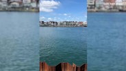 Ein Blick auf die Lübecker Bucht © NDR Foto: NDR Screenshot