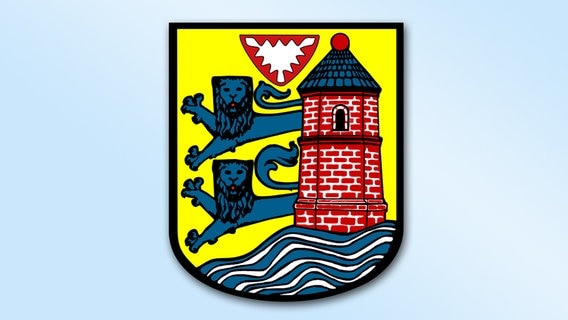 Das Wappen von Flensburg. © NDR 