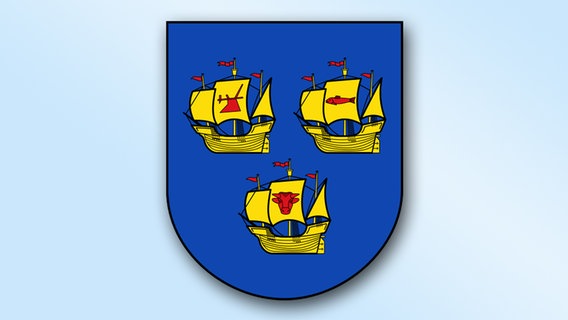 Das Wappen von Nordfriesland. © NDR 