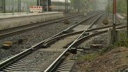 Bahngleise. © NDR 