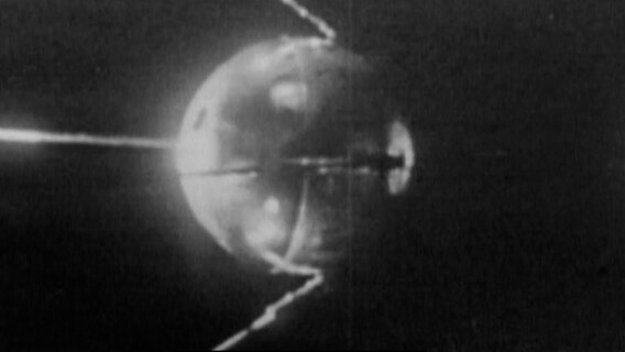 Sputnik 1 der erste Satellit im Weltraum. © Bitte eintragen Foto: Bitte eintragen