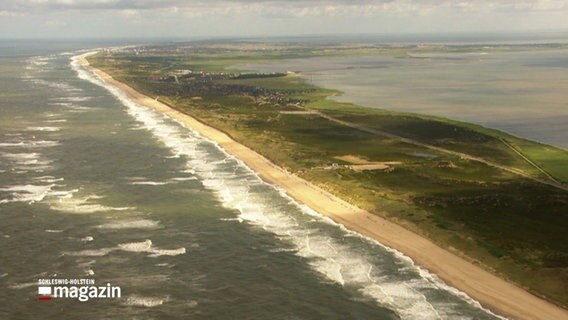 Eine Luftaufnahme von Sylt. © NDR 