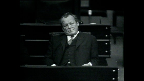 Eine Aufnahme von Bundeskanzler Willy Brandt (SPD) 1972 © NDR 