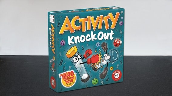 Das Cover zum Spiel "Activity Knock Out" © Piatnik Spiele 