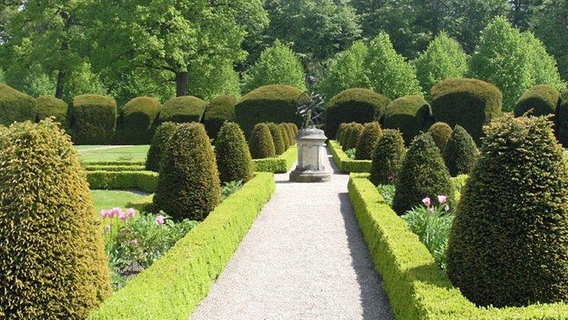 Garten Schloss Clemenswerth © NDR Foto: Silvia Stoll