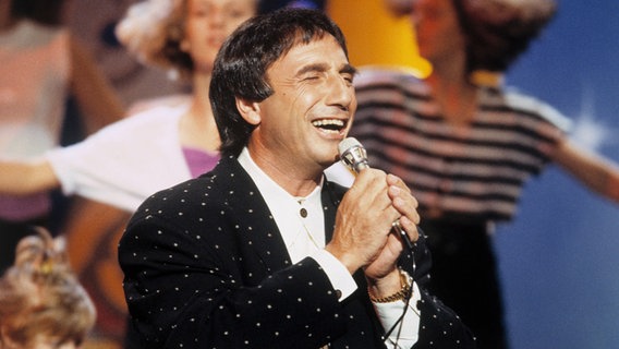 Porträt des Schlagersängers Rocco Granata (1989). © KPA Foto: 90060/KPA