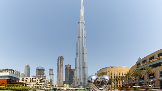 Burj Khalifa in Dubai, Vereinigte Arabische Emirate. © picture alliance / Markus Mainka | Markus Mainka 