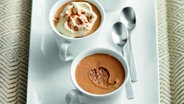 Zwei Espressotassen mit geeister Kaffecreme. © Gräfe und Unzer Verlag Foto: Klaus-Maria Einwanger
