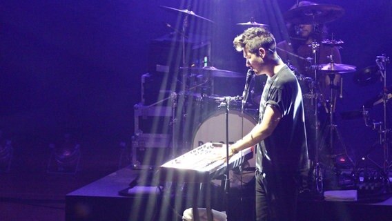 Bastille live beim NDR 2 Soundcheck Neue Musik Festival 2013.  Foto: Axel Herzig