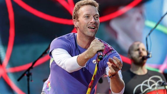 Pressefoto von Coldplay-Sänger Chris Martin. © NDR 2 Foto: Axel Herzig