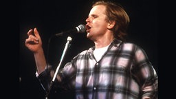 Herbert Grönemeyer bei einem Konzert am 17. Oktober 1984 in Frankfurt/M. ©Jürgen Dürrwald/dpa - Bildarchiv © dpa - Bildarchiv 