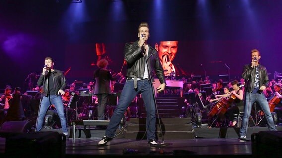 The Baseballs auf der Night-of-the-Proms-Bühne © NDR Foto: Axel Herzig