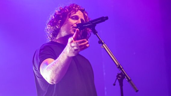 Michael Schulte bei einem Konzert in Hannover. © NDR 2 Foto: Axel Herzig
