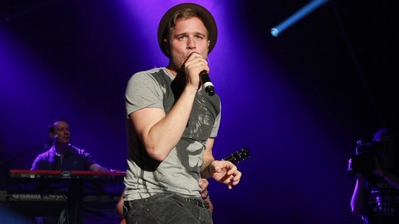 Der Brite Olly Murs in der Stadthalle Göttingen beim NDR 2 Soundcheck Neue Musikfestival © NDR 2 Foto: Axel Herzig