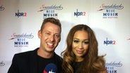 Rebecca Ferguson im Interview mit André Schünke beim NDR 2 Soundcheck Neue Musikfestival in Göttingen. © NDR 2 