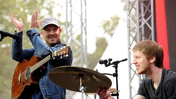 Ryan Sheridan auf der City Stage am Sonnabend.  Foto: Isabel Schiffler