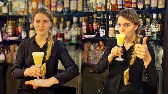 Anna Strokan mit dem NDR 2 Morgen-Cocktail © NDR 2 Foto: Anna Strokan
